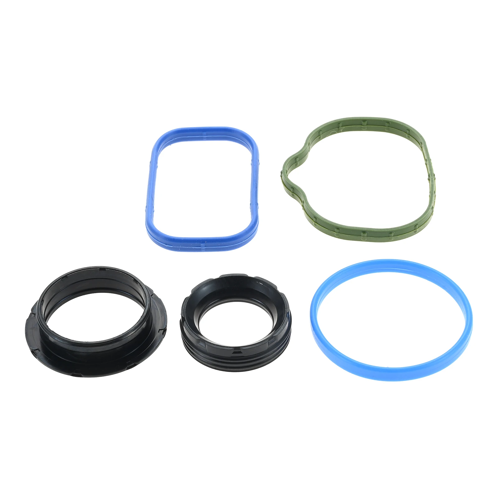 Car Intake Manifold Engine Valve Cover Gaskets for 2011-20 Chrysler 300 Dodge Challenger Charger Journey Jeep VS50805R 5184596AE Rubber gasket,Aluminum gasket kits
