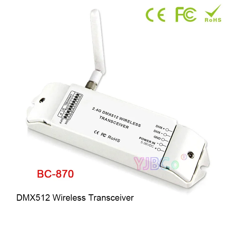 2.4G ISM Wireless DMX Dfi Controller DMX512 Receiver Transmitter For Disco DJ Party Bar Stage PAR Moving Head Laser Light 5V-36V 2 4g wireless dmx 512 controller transmitter receiver