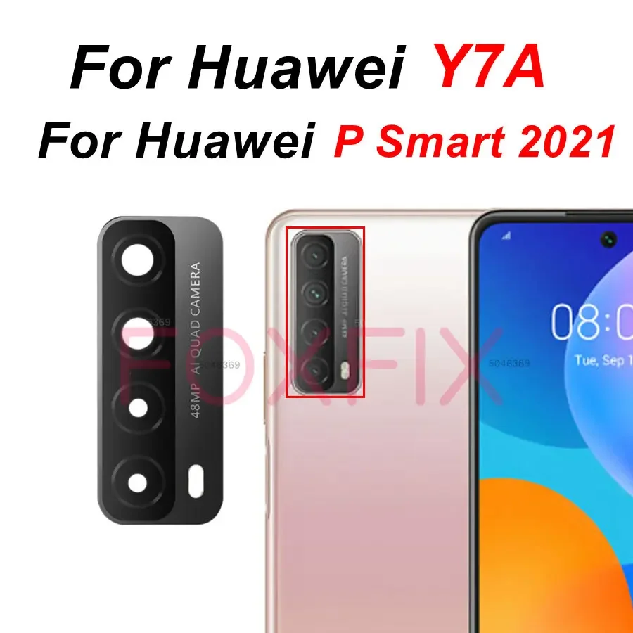 VETRINO FOTOCAMERA POSTERIORE + BIADESIVO PER HUAWEI P SMART - Foto 10