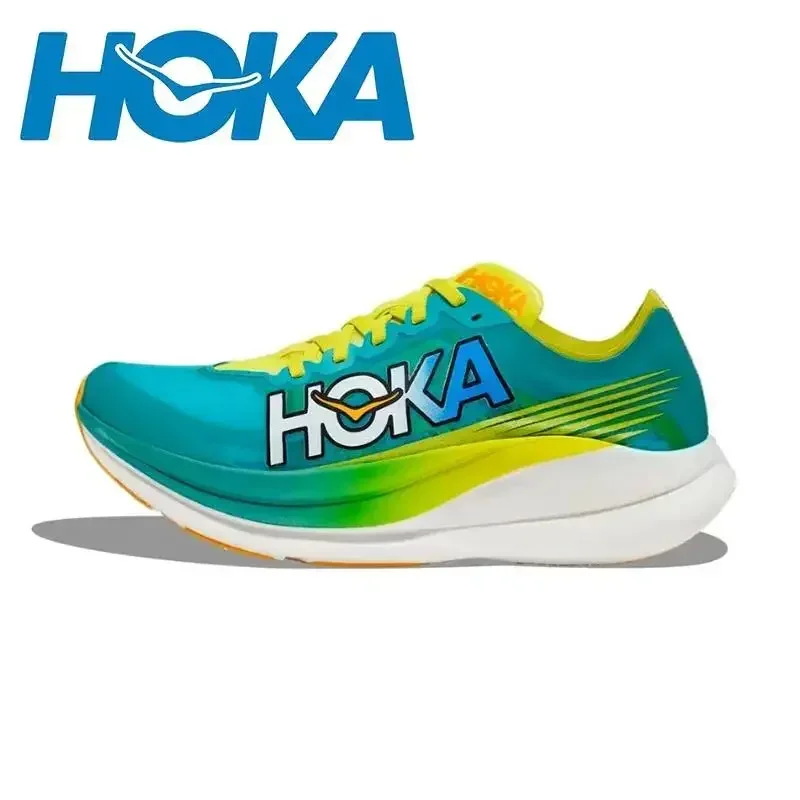 

Кроссовки HOKA Rocket X2 для мужчин и женщин, профессиональная обувь для марафона с инженерной сеткой, Классические Низкие кеды