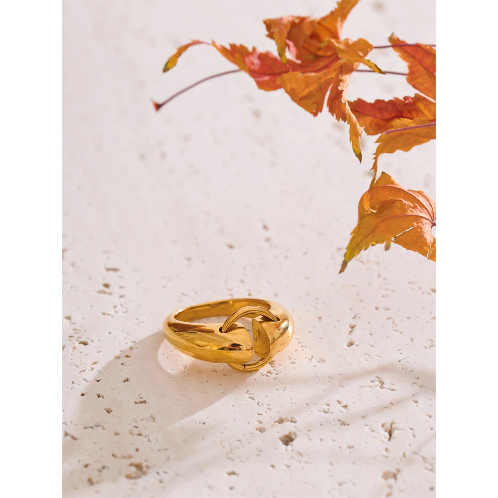 Yhpup Stainless Steel Ring