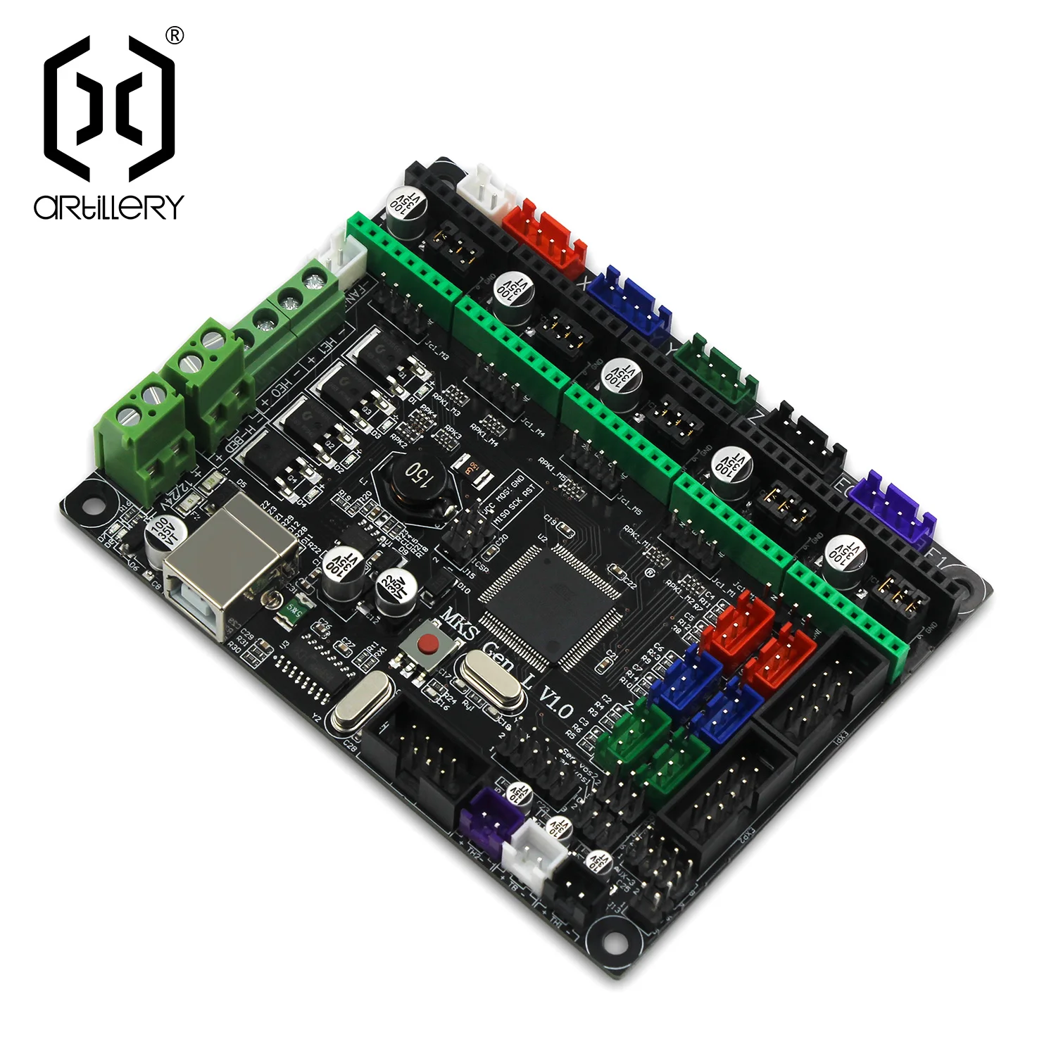 Artilharia 3d Impressora Sidewinder x1 e Genius Placa Placa Placa de Cabo Pcb Kit Peças de Impressora 3d com Firmware - Imagem 3