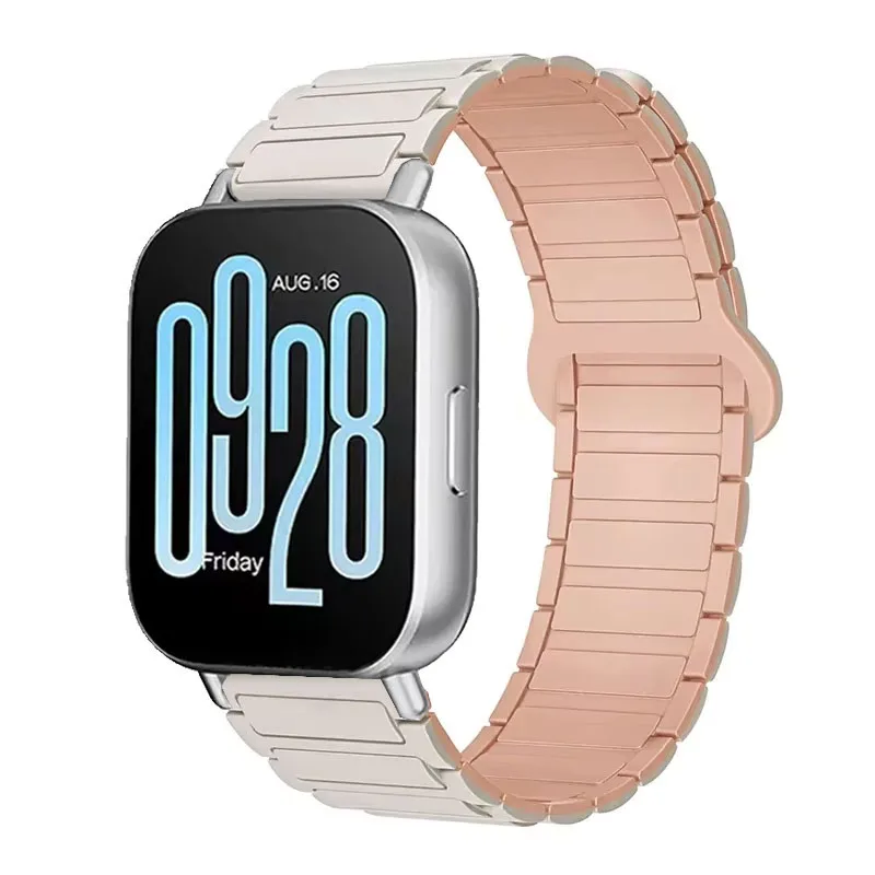 Magnetic Silicone Loop Strap Wristband, 22mm