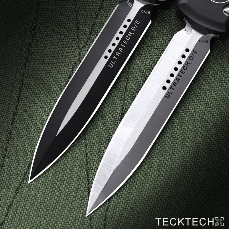UT UTX MICRO ULTRA TECH KNIFE Ultratech D2 Steel DE Blade CNC Handle EDC Self Defense Combat Tactical Pocketknife 3