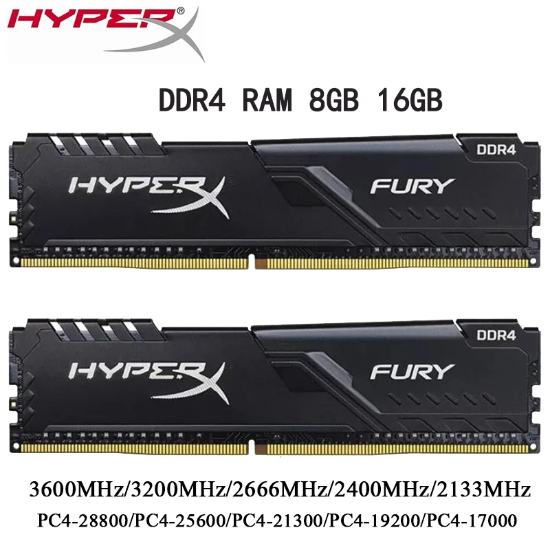 Ram Ddr4 Hyperx Fury 2133 HyperX DDR4 FURY RAM DDR4 4GB 8GB 16GB