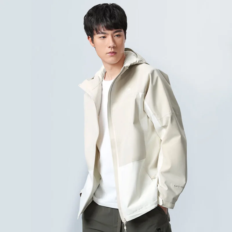 GOLDEN CAMEL 야외 하이킹 재킷, 여성용 바람막이, 남성용 방수 싱글 재킷, 여행 캠핑용 코트, 2023 가을 신상