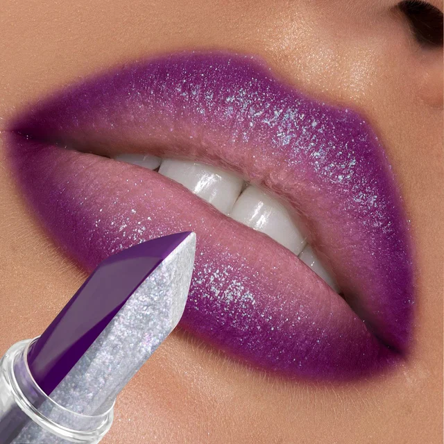 Purple Lipstick Temperature Discoloration Red Rose Moisturizing Lipstick Cosmetics Easy-to-Use Lipstick Refill 1