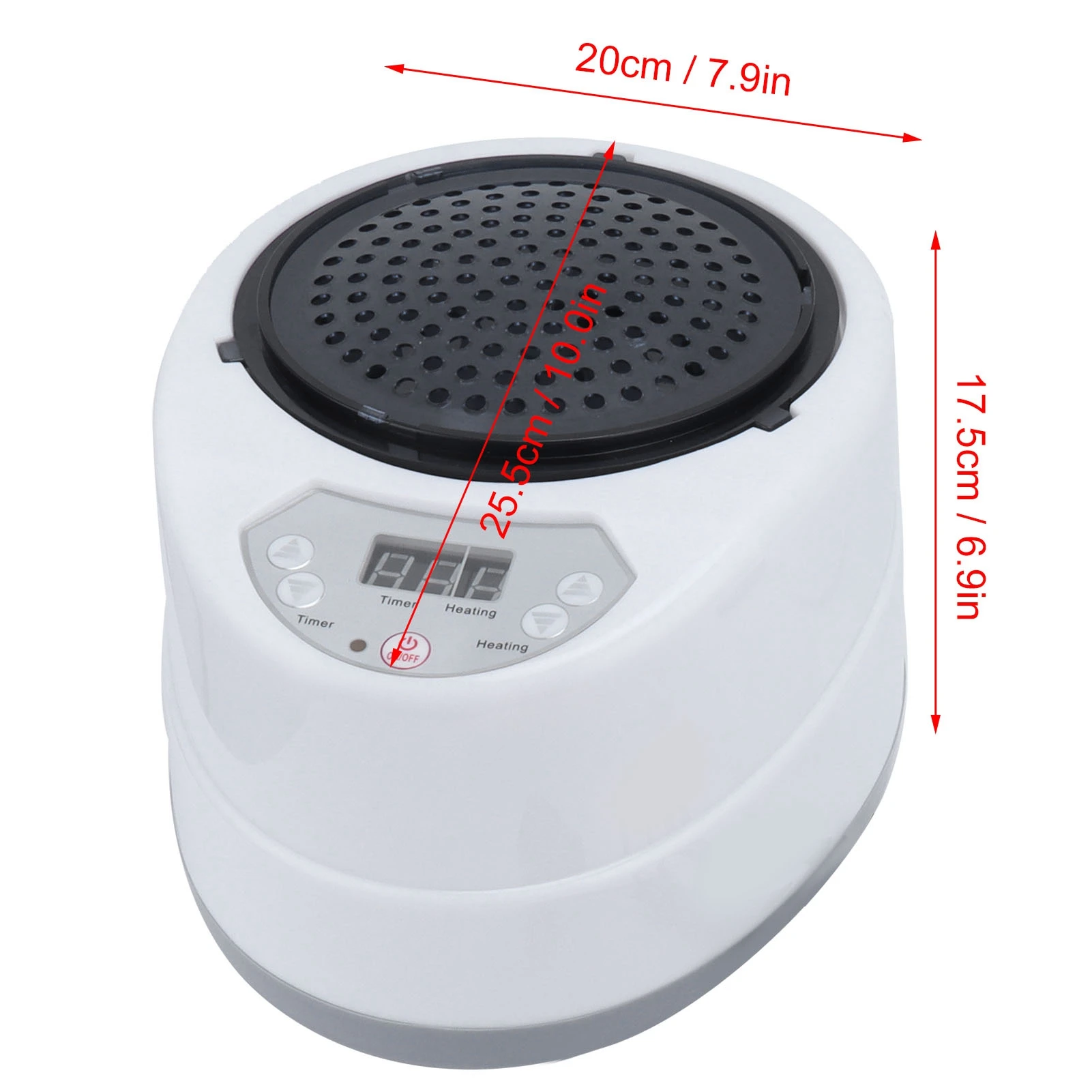 1000W Sauna Steamer Pot 2.0L Portable Sweat Spa Steam Pot for Body Detox 6