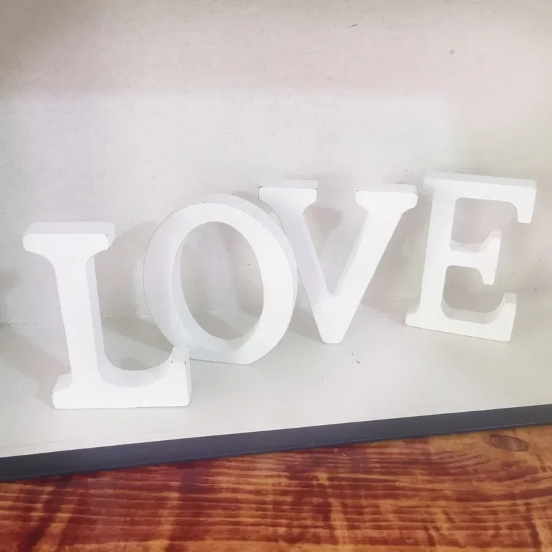 DIY Home Decor Wooden Letters Alphabet Word Bridal Wedding Party Home Decor Nautical Supplies Ornaments wooden letter decor