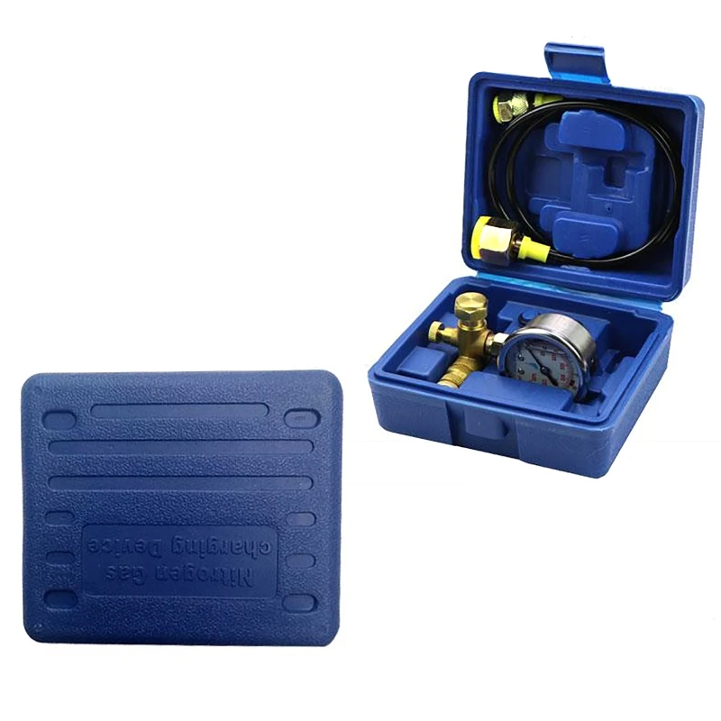 Description Picture 5 of item6Mpa Pressure Gauges Kit Nitrogen Gas Charging Hydraulic Breaker Hammer Device Measurement Accessories Hydraulic Test Table Tool