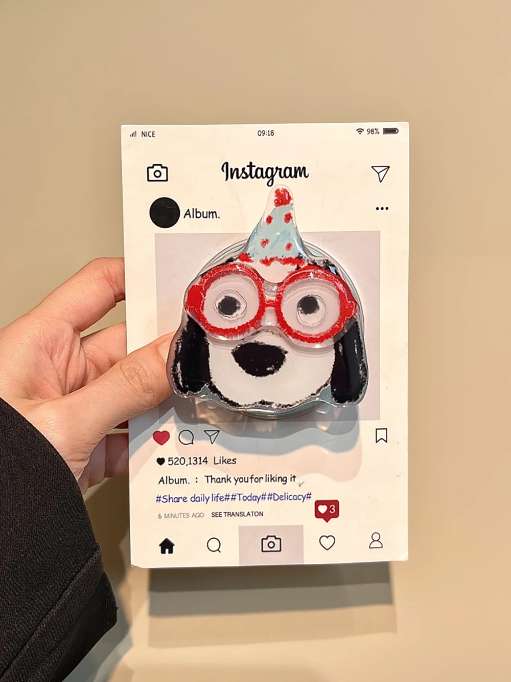 Cute Puppy Cartoon Dog Magnetic Phone Case for IPhone 17 16 15 thumbnail 2