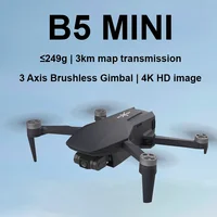 B5 Mini Drone 4K HD Camera 3-Axis Gimbal Brushless RC Quadcopter GPS 3KM 26 Mins Flight Remote Control Drones RC Helicopter 2