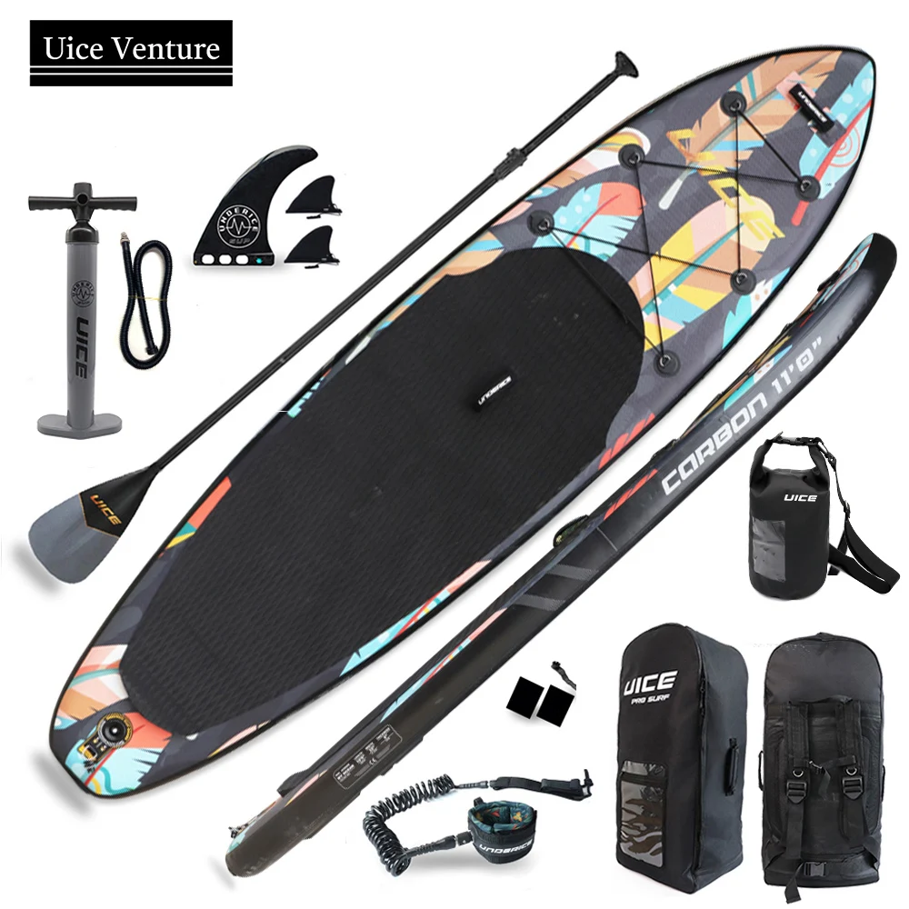 

10'6''/11' Inflatable Stand Up Paddle Board iSUP Paddle SUP Fishing Yoga Surfboard