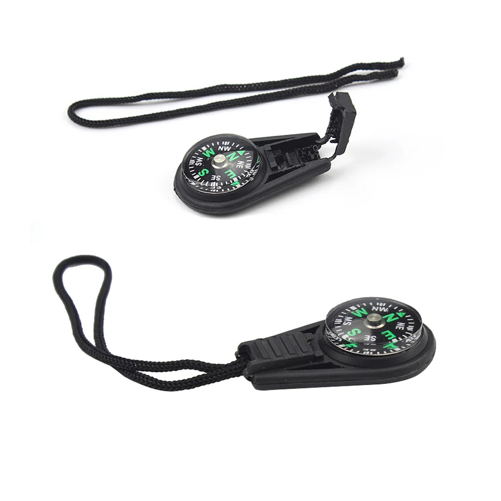 Mini Compass ABS Camping Hiking Pocket Compass Pendant Portable Navigation Climing Riding Children Gift Outdoor Survival Gear mini compass