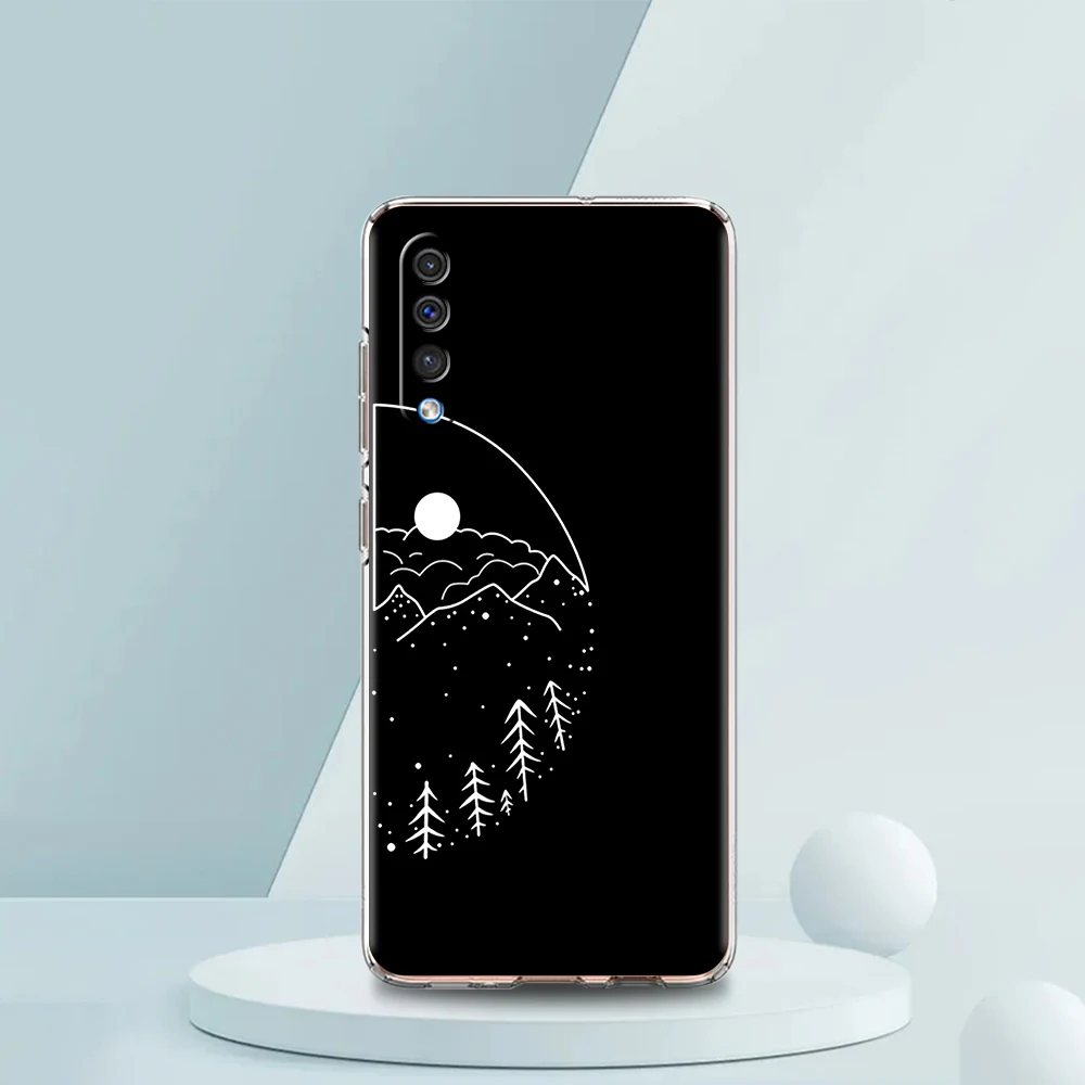 Aesthetic Sun and Moon Couple Phone Case Cover