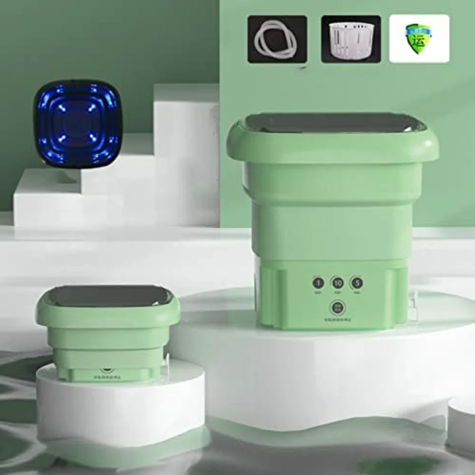 Portable Mini Washing Machine Dryer Combo