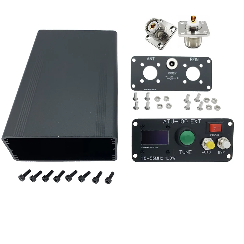Antenna tuner ATU-100 Antenna Tuner Box 1.8-50MHz case