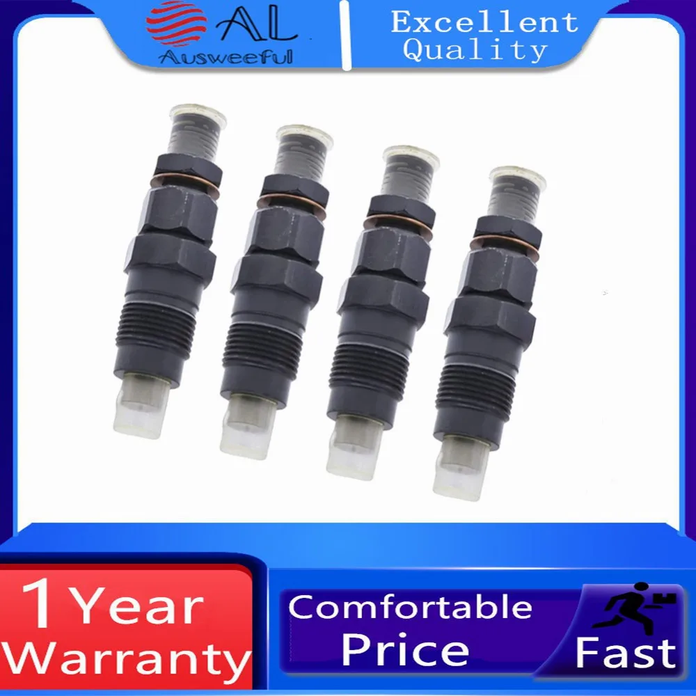 

4pcs 23600-59155 Fuel Injector HOLDER NOZZLE For Toyota CROWN 2LTHE HIACE REGIUSACE HILUX LAND CRUISER 2LTE 2.4L DIESEL 1987-93