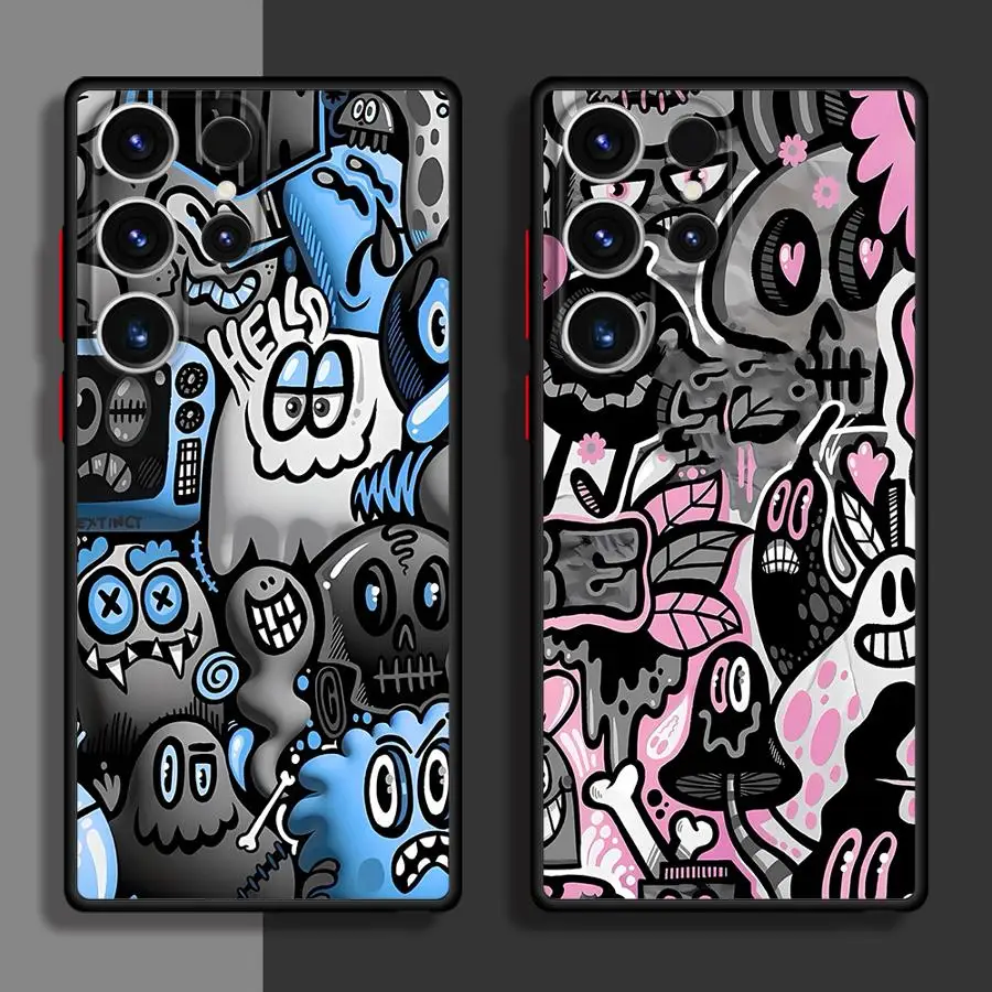 Fashion Monster Graffiti Phone Case
