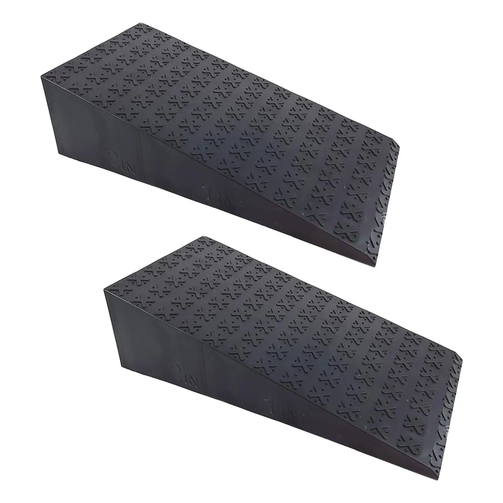 2Pcs Squat Wedge Blocks Deadlift Ramp for Strength Training Stretching Gym