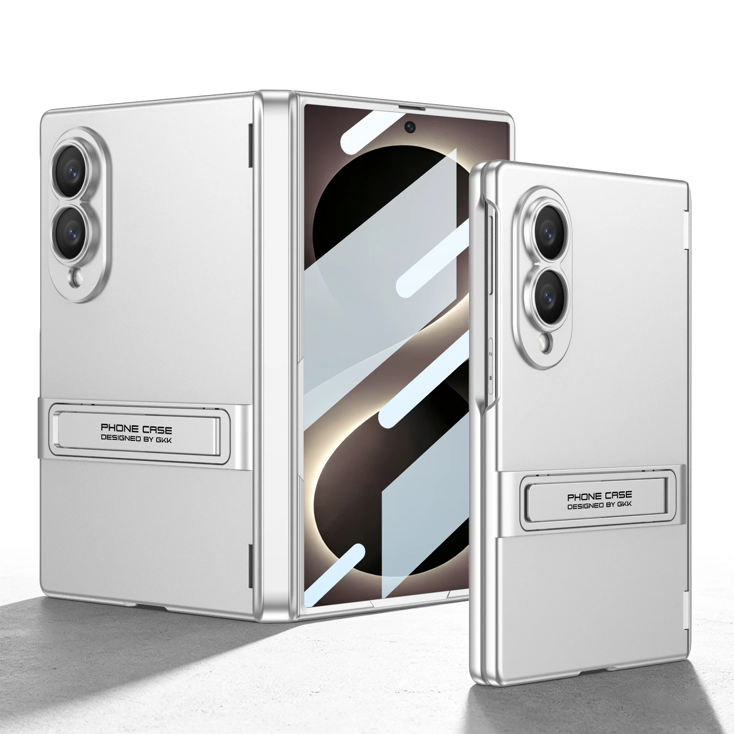 Ultra Slim Frosted Armor Case with Built-in Screen Protector