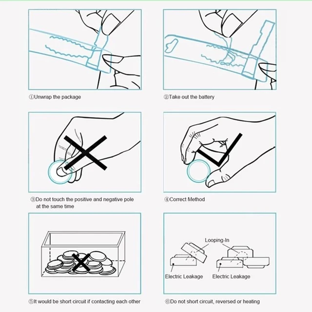 안정적이고 다목적적인 리모컨 계산기 단추 셀 배터리로 전자 장치의 원활한 작동 보장