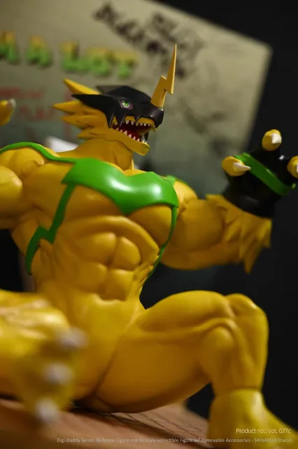 デジモン Shibadon レオモン フィギュア ガレージキット スタチュー デジモン Shibadon レオモン フィギュア ガレージキット