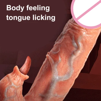 Dildo Sex Toys For Womans Vibrators Women Sex Machine Big Dildos With Remote Control Penis Heating Vibrator Sexy Thrusting Dildo 5