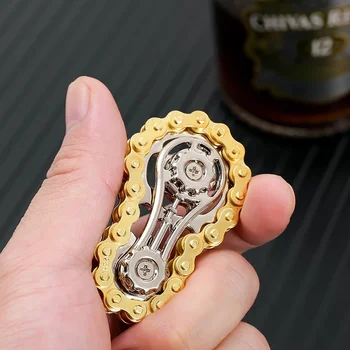 Stillo™ Sprocket Gyro Spinner – Mechanical Anxiety Relief Fidget (Metal Flywheel Design)