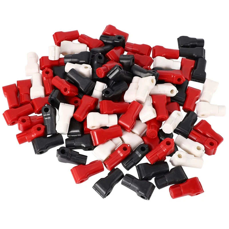 100 Pcs/Bag Anti-Theft Security Hook Stop Lock Hook Anti Theft Euro Tags Of Retail Store Display Security 6Mm Hole Diameter