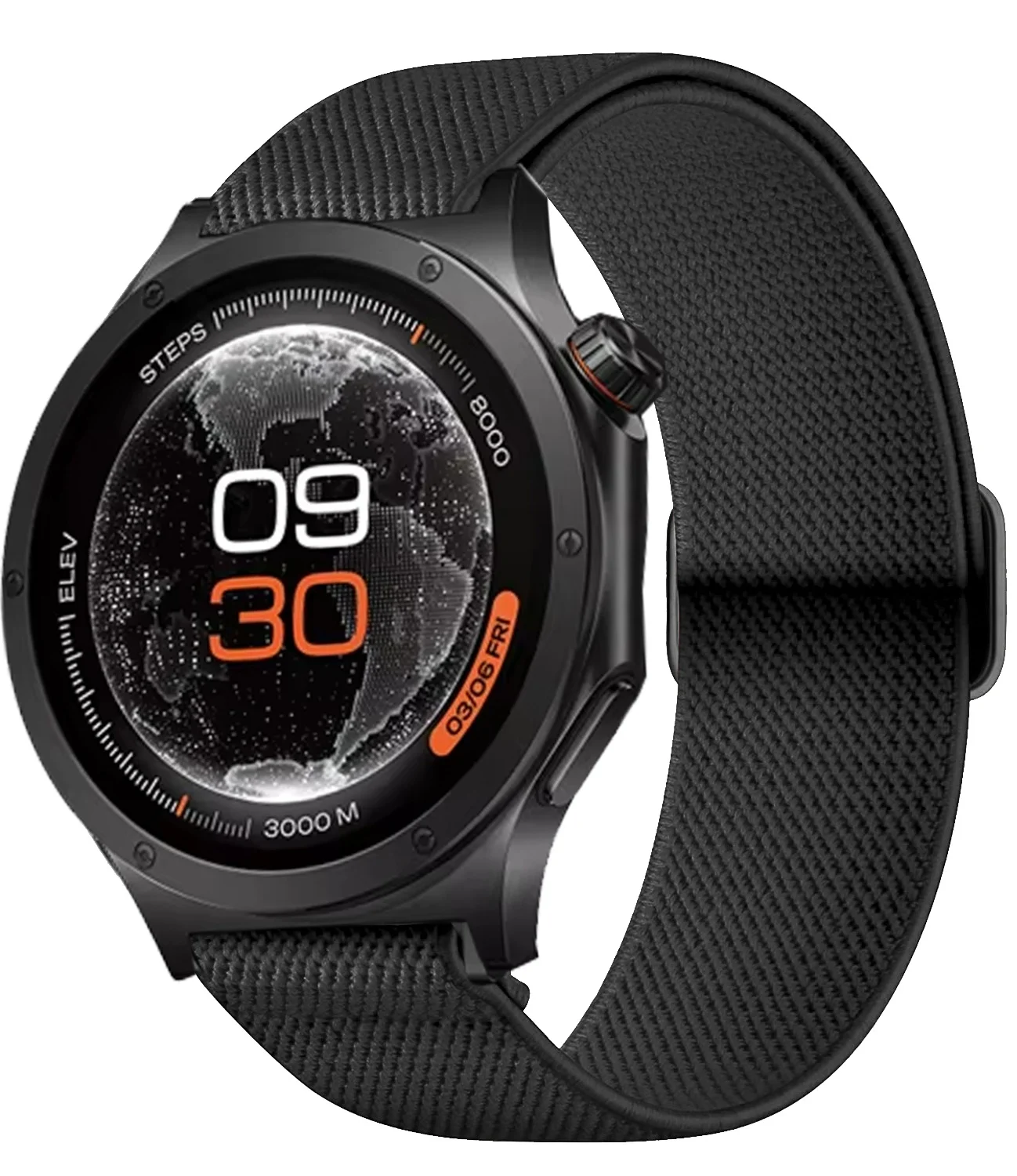 Adjustable Nylon Strap for Smartwatches - Elastic Bracelet Band Accessory