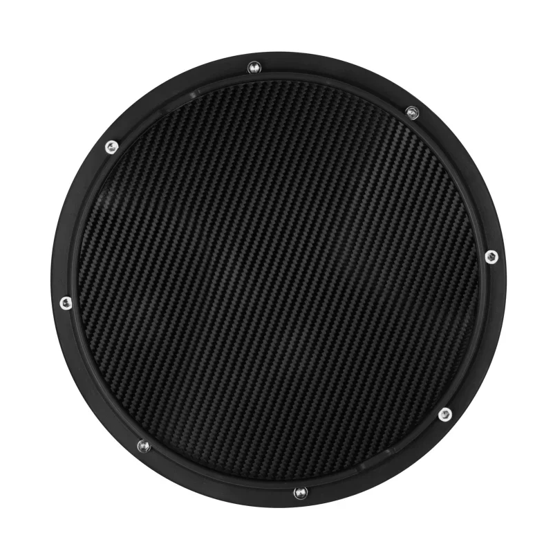 10 Inch Drum Practice Pad Silent Drum Training Pad Carbon Fiber Dumb Percussion Accessory for Professionals Beginner