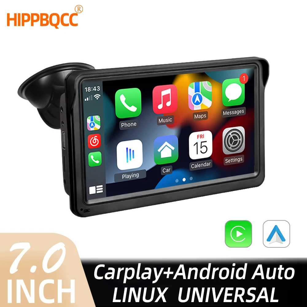 Car Radio Wireless CarPlay Android Auto Multimedia Video Player 7