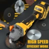 LYUWO 125mm Angle Grinder Hand Grinder Polishing Hand Grinder Electric Tool Cutting Small Hand Grinder Authentic 3