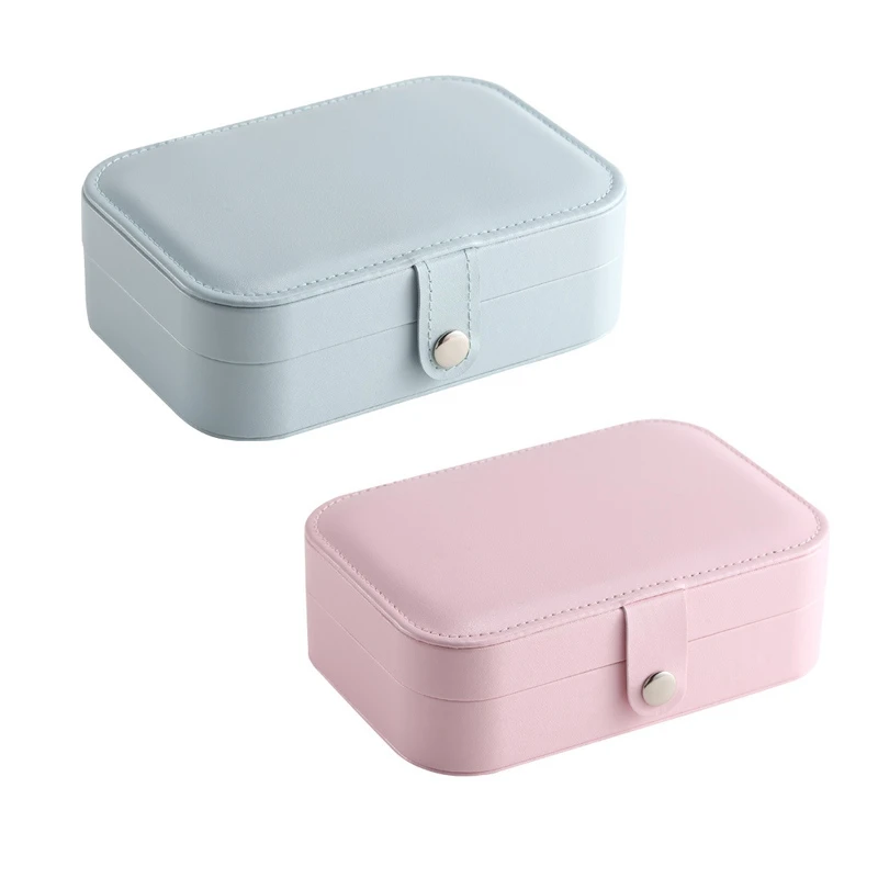 

PU Travel Jewelry Storage Case For Earrings, Necklaces, Bracelets