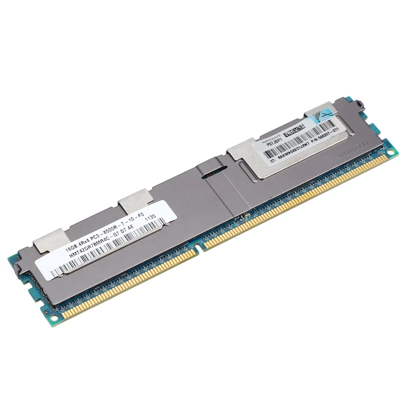 16GB PC3-8500R DDR3 1066Mhz CL7 240  ECC REG ޸ RAM 1.5V 4RX4 RDIMM RAM  ũ ̼