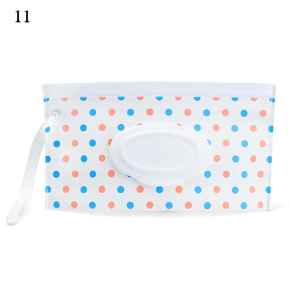 Portable Polyester Wet Wipes Bag for Baby and Home