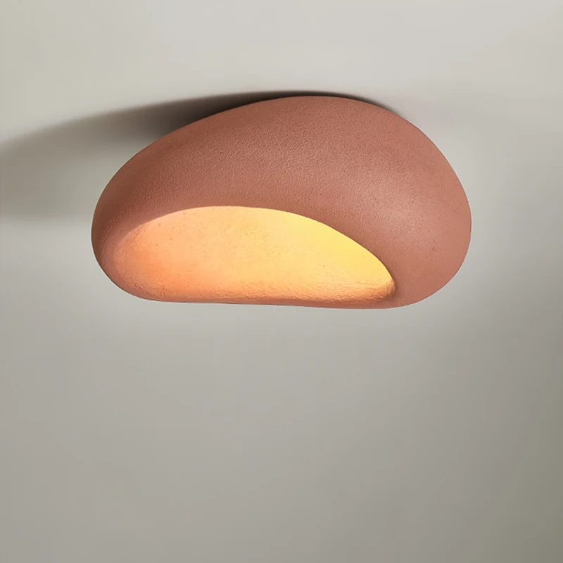 LED Ceiling Light Nordic Wabi Sabi Minimalist For Living Room Bedroom Home Decor