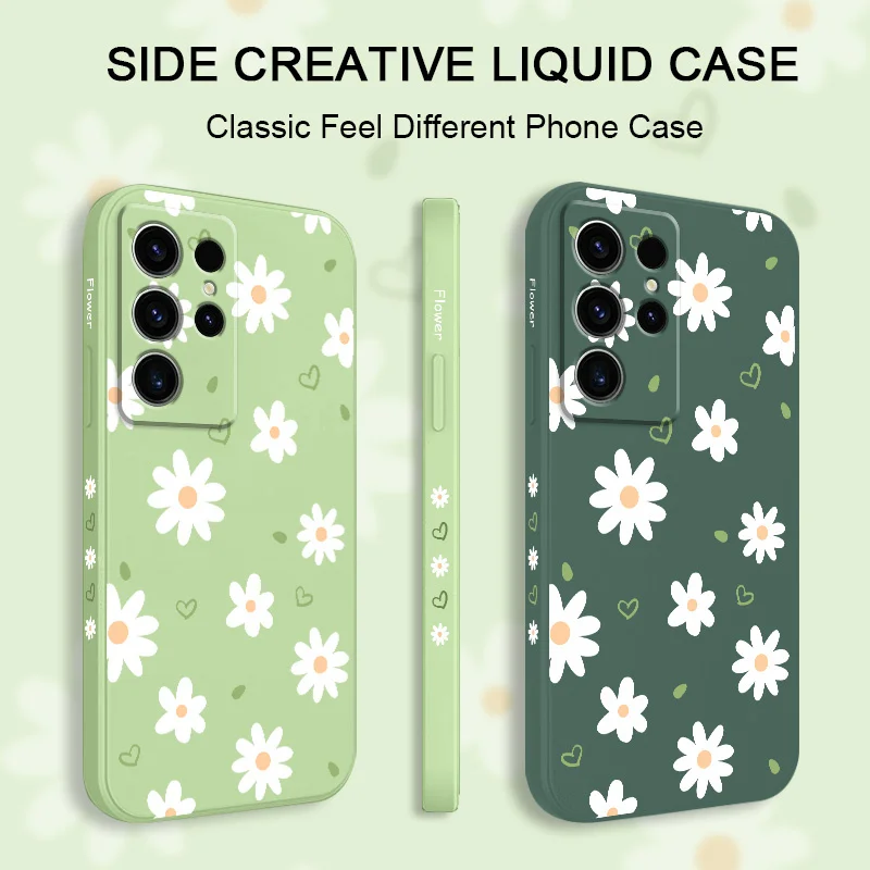 Tender Daisy Floral Phone Case Cover