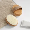 Body Brush Soft Skin Friendly Durable Sessile Design Easy to Use Strong Foaming Ability Body Cleaning Supplies Bathing Brush 1