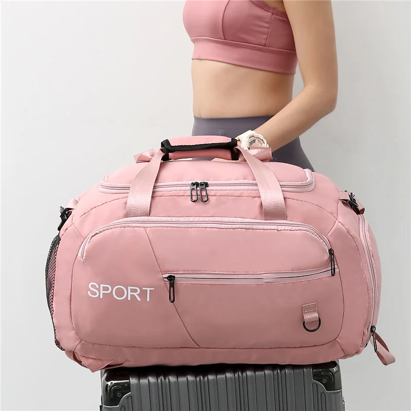 Short Term Travel Bag Yoga Fitness Training Bag Business Trip Boarding Outdoor Sports Luggage Bag Large Capacity High Quality