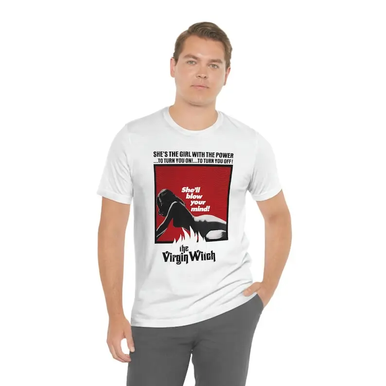 

The Virgin Witch T-Shirt Short Sleeve Movie Tee