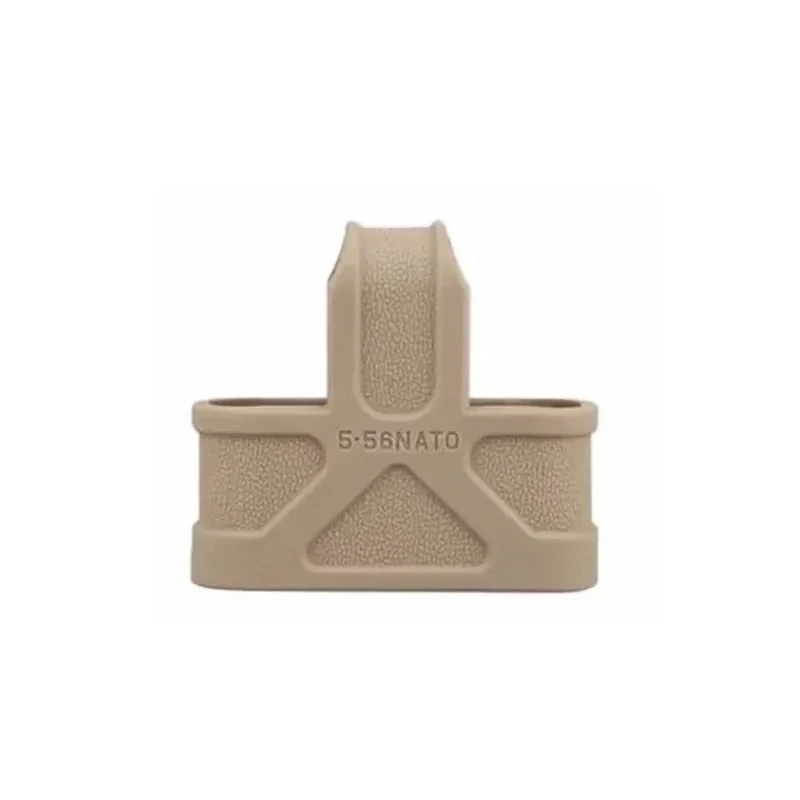 Tactical 5.56 Fast Magazine Rubber Holster Mag Pull Assist Cage Loops NATO Skull M4 M16 AR15 Paintball Airsoft Gun Accessories magazine pouch
