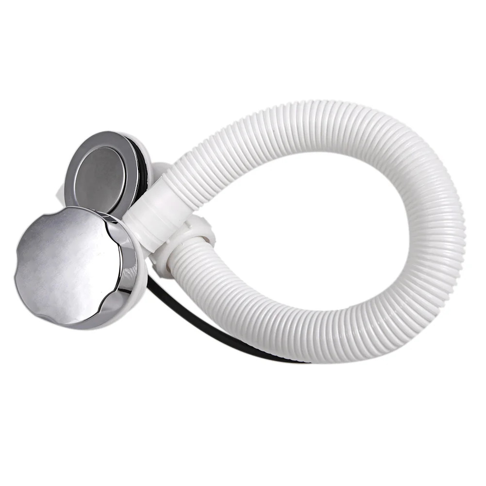 Bathtub Drain Strainer with Overflow Bathroom Kit Modern Dedicated Pop Up Bath Waste Drain Pipe