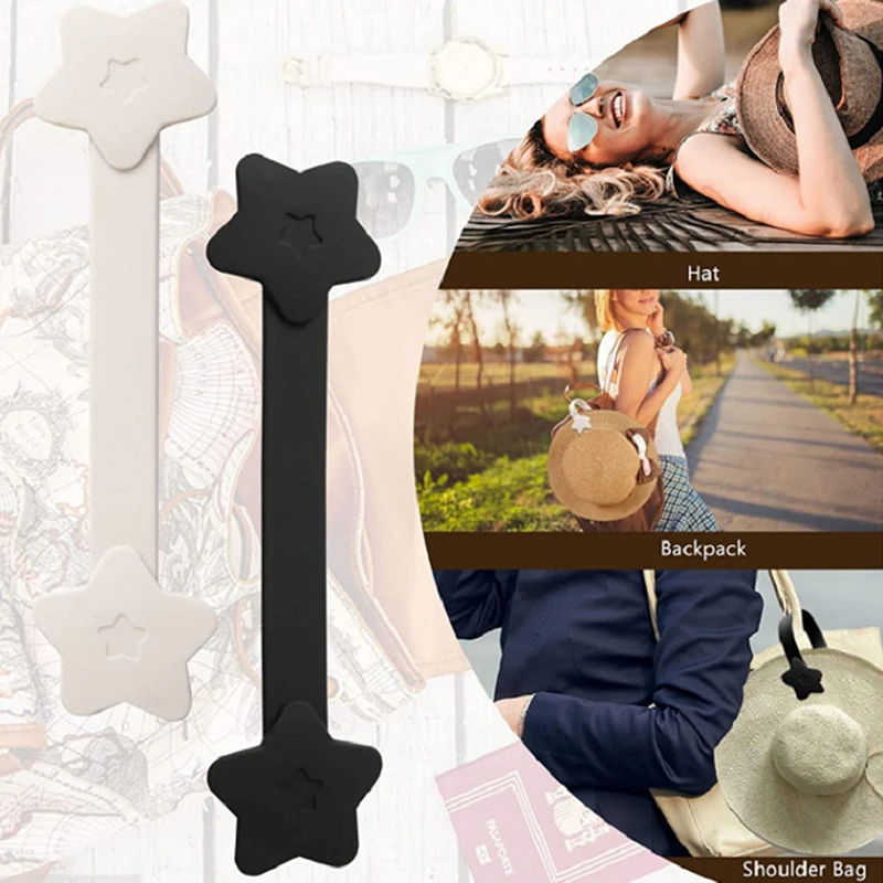 Silicone Hat Clip On Bag For Travel Hat Holder Outdoor Keeper Clip Camping Hiking Multifunctional Backpack