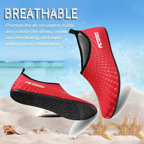 Diving Shoes Women Aqua Shoes Men Beach Swimming Water Sport Socks Barefoot Sneaker Fitness Dance Swim Surfing Snorkeling Shoe - Image 4