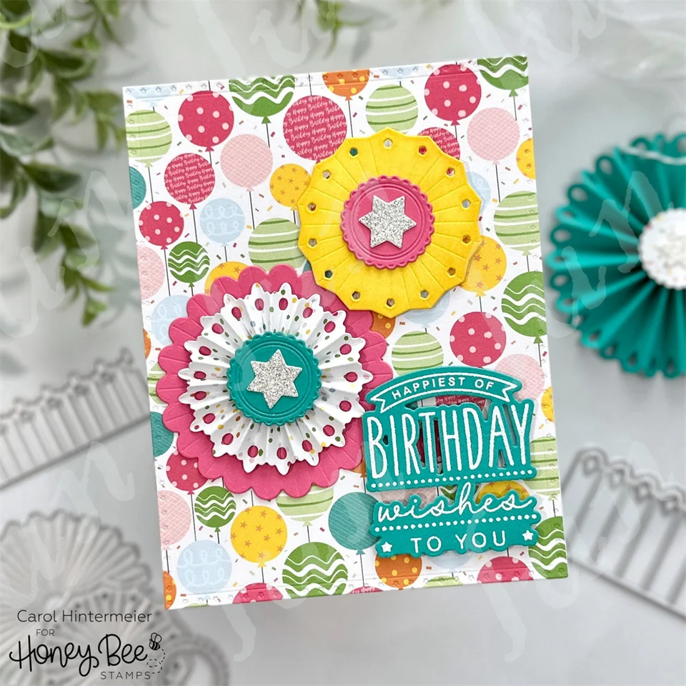 Umbrella Cutting Dies Blessing Words Die Cuts For Card Making, Background Die Cut Word Embossing Stencil Template Tool For DIY Scrapbooking Photo Album Card Craft Decoration