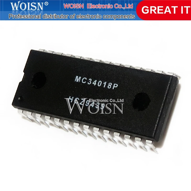 

10 шт. MC34018P MC34018 DIP-28