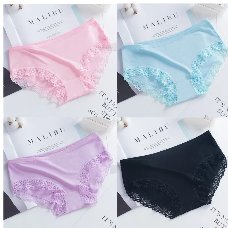 4PCS Girl Underwear Teenage Underpants Young Girl Briefs ...