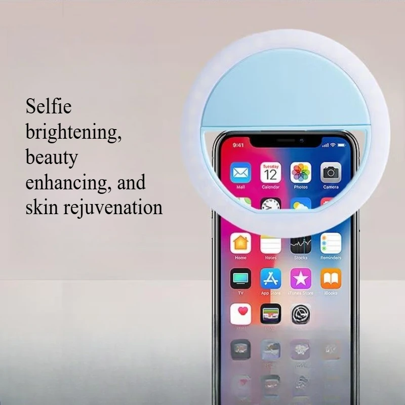 Live Broadcast Fill Light Phone Self Shot live Broadcast Light Whitening indoor Camera Small Portable For Tiktok Shooting Props